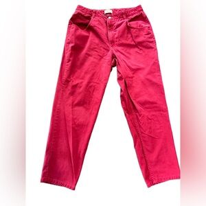 Talbots red‎ 5 Pocket Straight jeans size14w